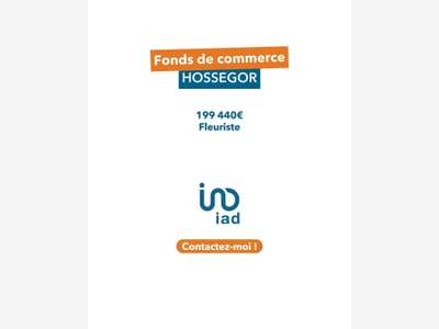 Vente FDC Fleuriste empl premium à Soorts-Hossegor