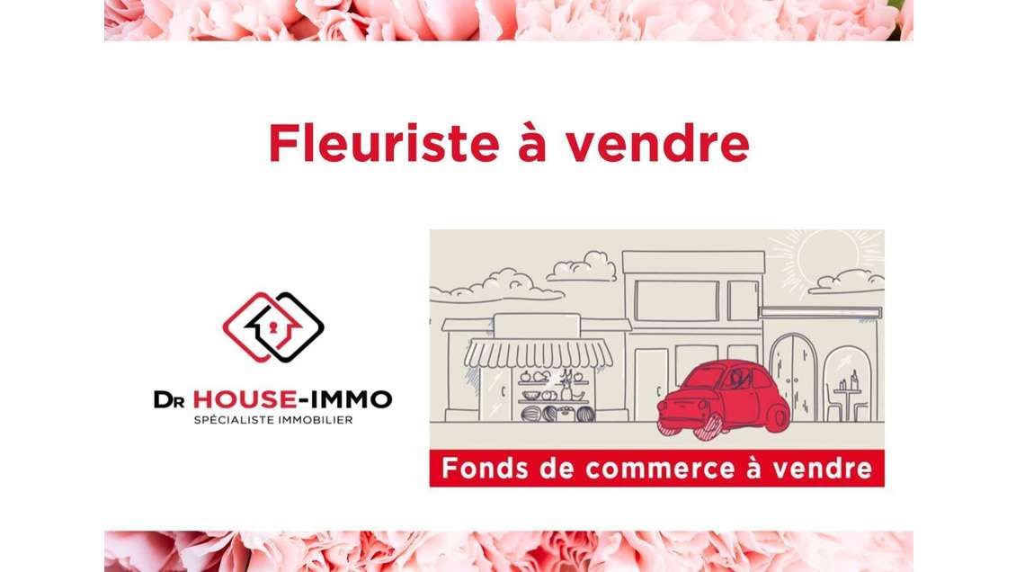 A vendre FDC fleuriste centre-ville de l'Ain