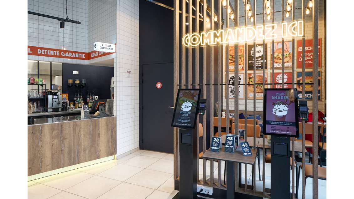 Ouvrez restaurant burgers local identifié Gironde