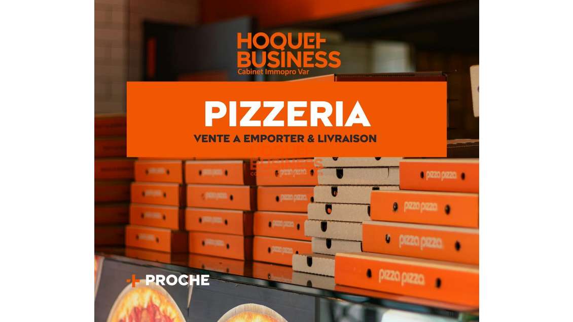 Vente pizzeria VAE & Livraison Golfe de St-Tropez