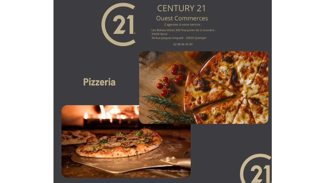 Vente pizzeria en village touristique de Bretagne