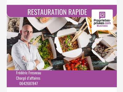Vente restaurant rapide secteur Nord Lorient