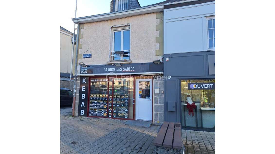 Vente restauration rapide en plein centre Mayenne