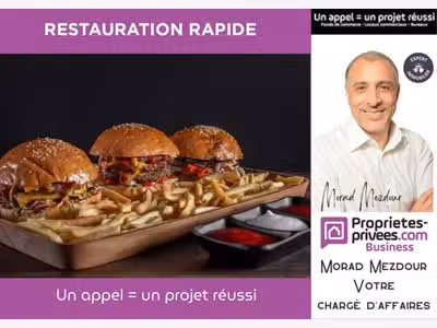 Vente restaurant rapide de 70m² à Tourcoing