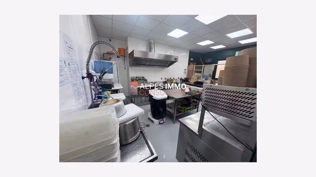 Vente restauration rapide zone industrielle Annecy