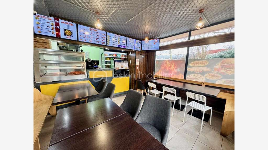 Vente restauration rapide sur place et vae Cachan 