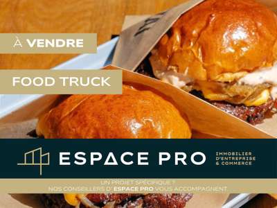 Food truck burgers à vendre sur Caen