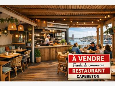 Vente restaurant de charme 40m² à Capbreton port