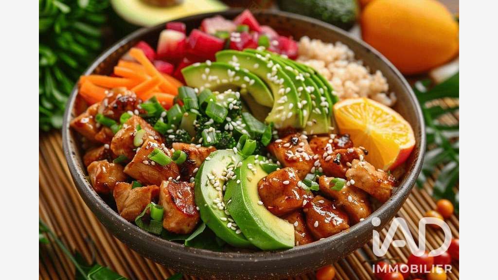 Vente saladerie, poke bowl à Le Mans centre 