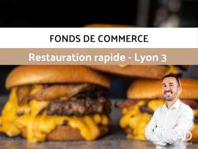 Vente Restauration rapide à Lyon 3e