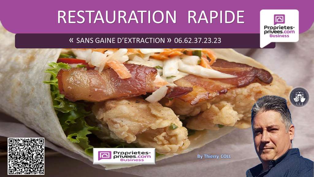 69006 LYON - Restaurant de restauration rapide