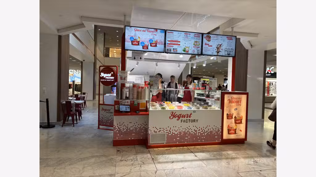 Ouvrez kiosque glace frontière Luxembourg