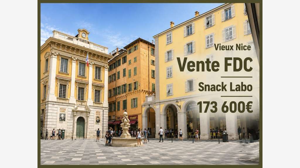 Vieux-Nice  Proche Saint François Rare opportunit