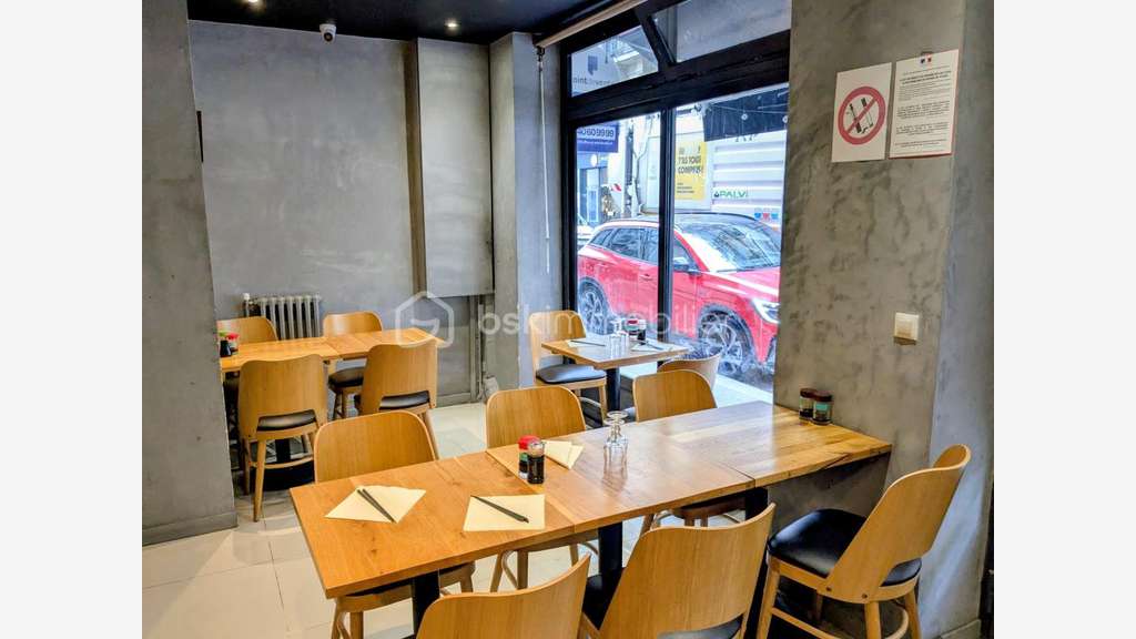 Vente FDC restauration rapide 28m² à Paris 75015