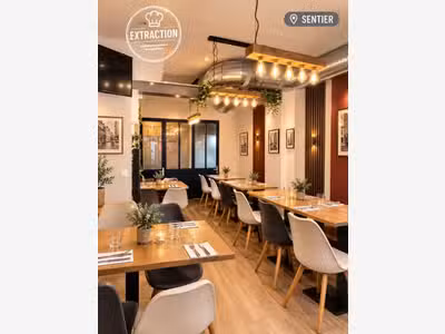 Vente restaurant avec extraction 75002 Sentier