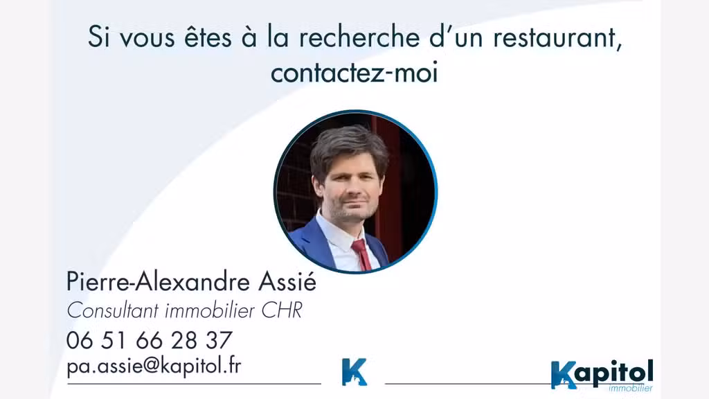 Vente petite restauration Paris 75002 flux piéton
