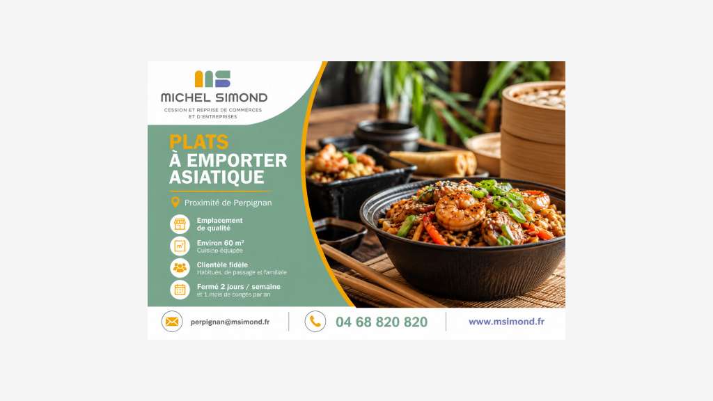 PLATS À EMPORTER ASIATIQUE PROXIMITÉ PERPIGNAN
