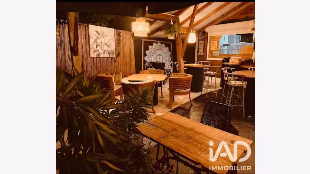 Vente bar tapas restauration rapide à St François