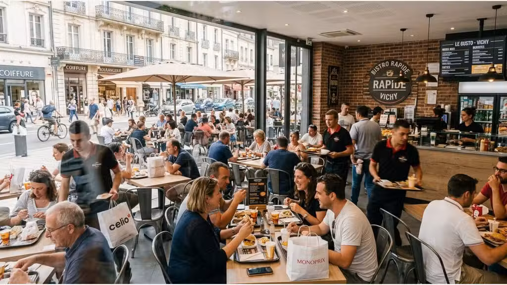 A vendre restauration rapide à Vichy centre
