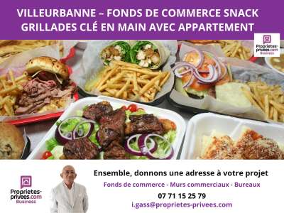 AV restaurant snack grillades à Villeurbanne