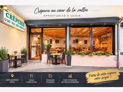 Vente crêperie 70m² en centre ville d'Alberville
