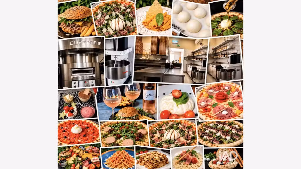 Vente pizzeria clé en main avec terrasse à Bandol