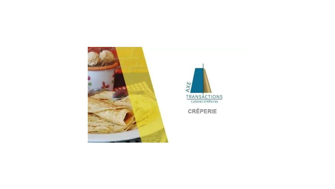 Crêperie terrasse à vendre sur la côte Atlantique
