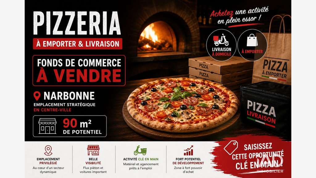 Pizzeria à Narbonne