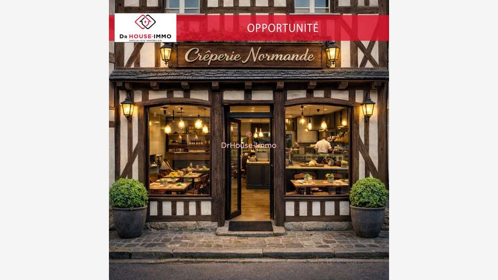 Vente fonds crêperie + murs à Pont Audemer