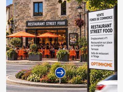 Vente FDC restauration street food centre-ville 56