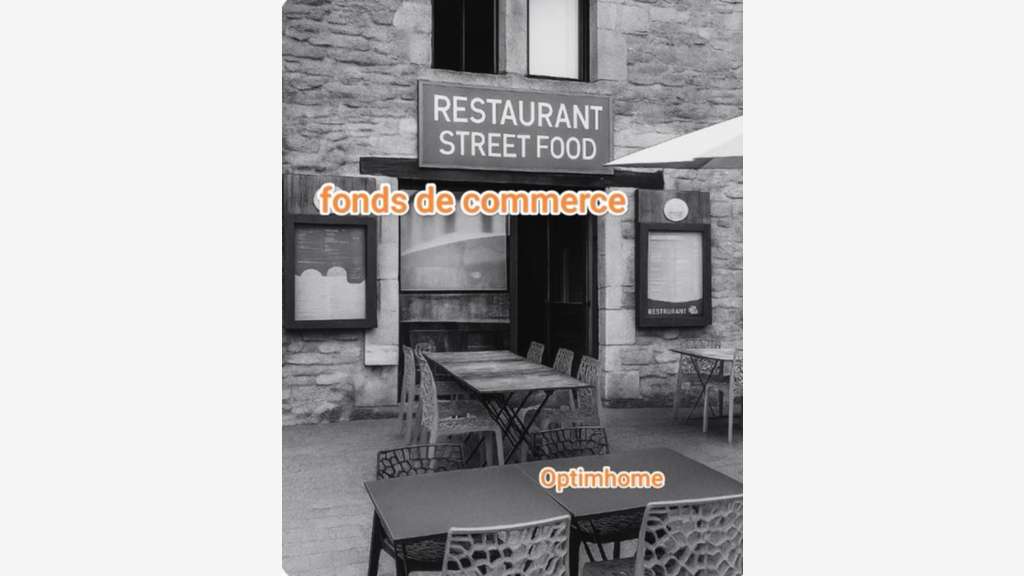 Vente FDC restauration street food centre-ville 56