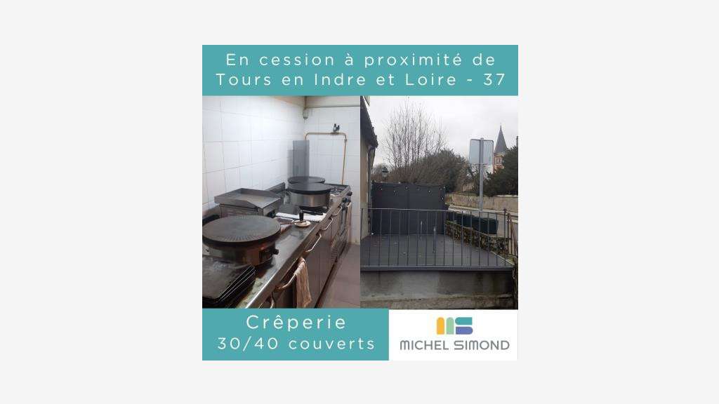 Vente crêperie en secteur rural au Nord de Tours