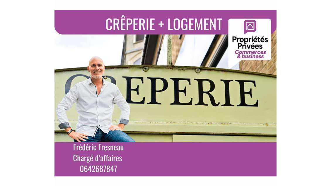 Vente crêperie idéalement située Vannes centre
