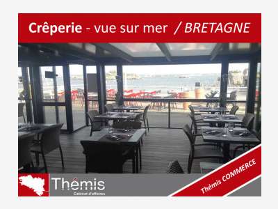A vendre crêperie vue sur mer Nord de la Bretagne