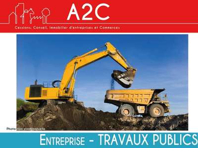 A céder entreprise de travaux publics en Vendée