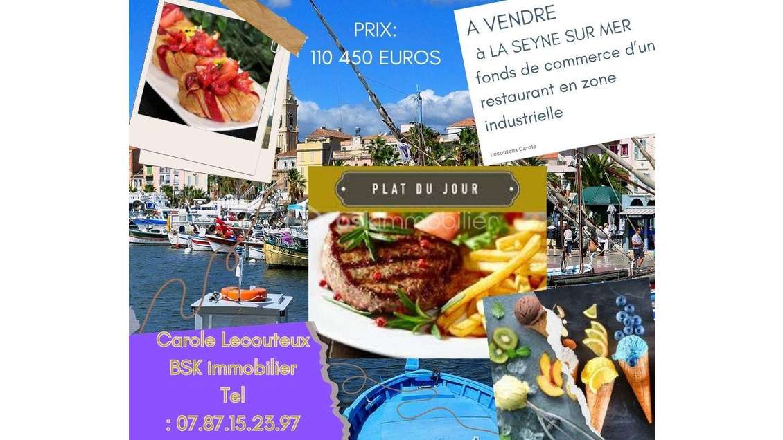 À vendre établissement en zi à La Seyne-sur-Mer
