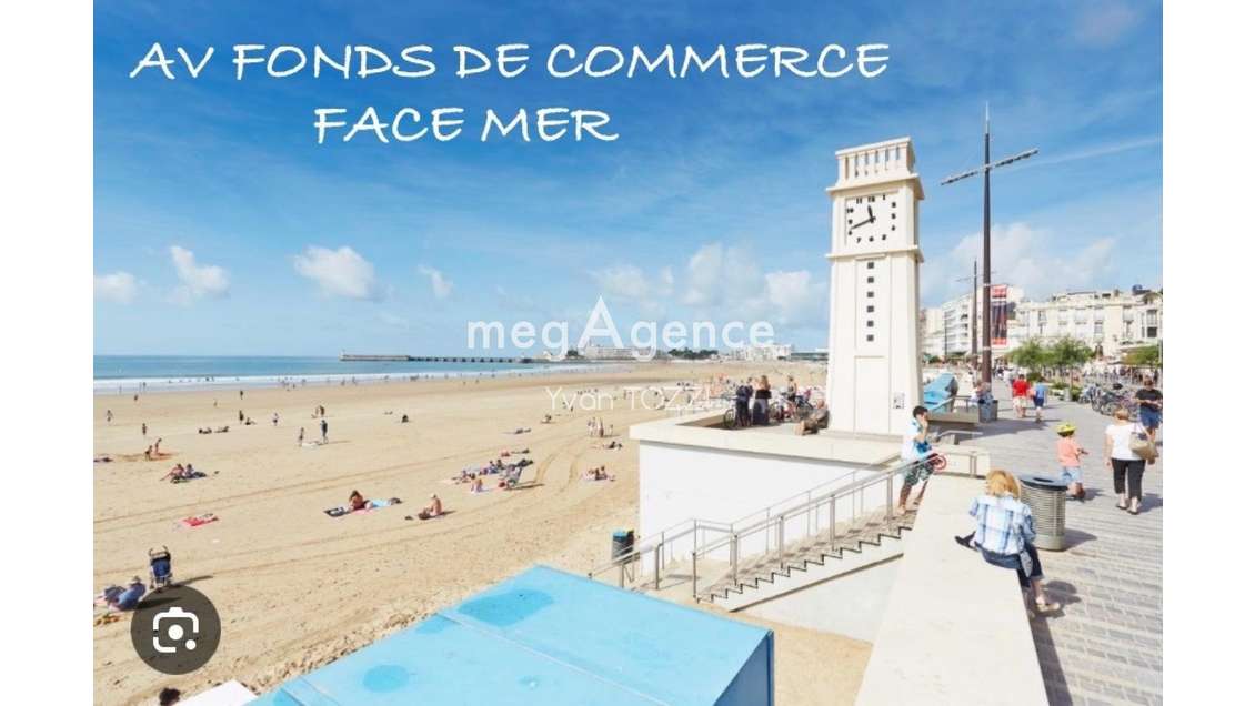 Vente bar Brasserie face mer aux Sables d'Olonne