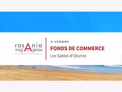 Vente bar/brasserie face mer les Sables d'Olonne
