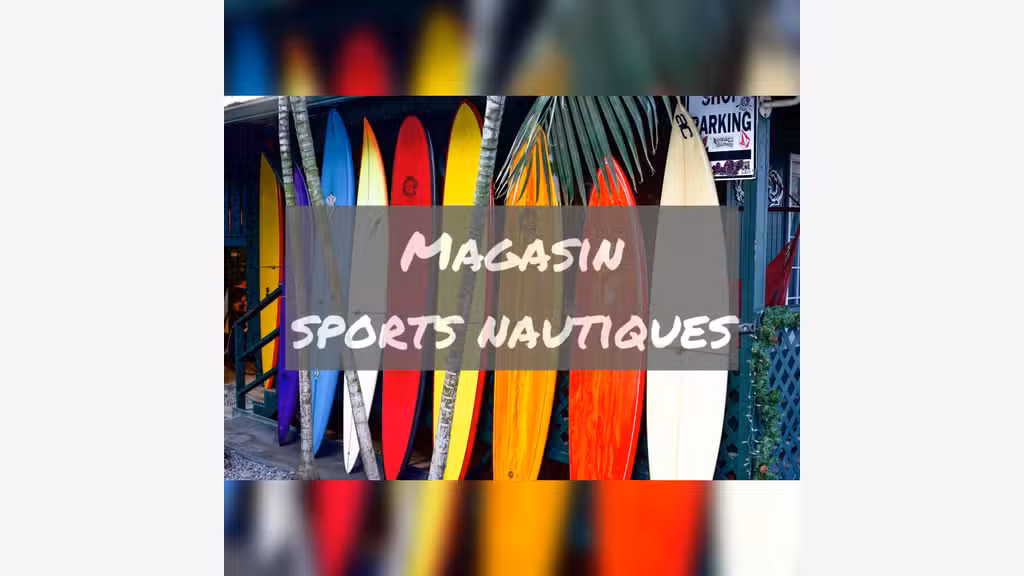 Vente magasin de surf sports nautiques Pont l'Abbé