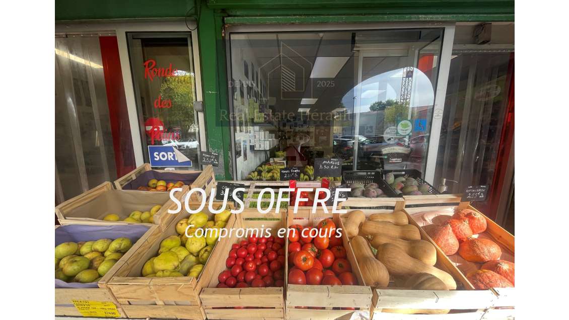 Cède FDC et droit au bail 116m² à Prades le Lez