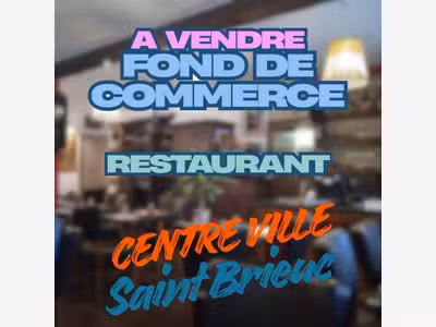 Vente restaurant au coeur de Saint Brieuc centre