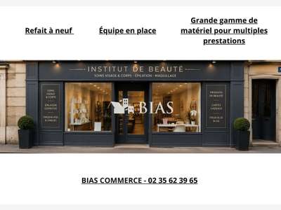 Vente salon de beauté bien être en Seine Maritime