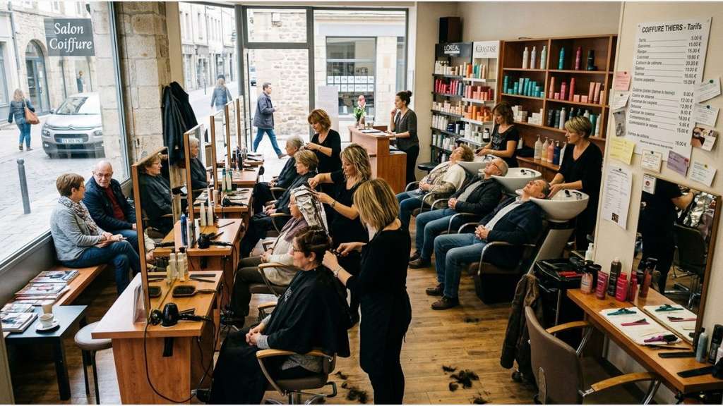 Salon de coiffure de 53m² à vendre à Thiers