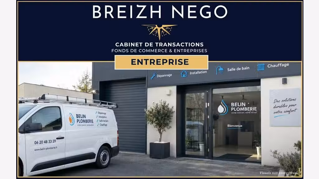 A VENDRE  Entreprise de Plomberie Chauffage  C