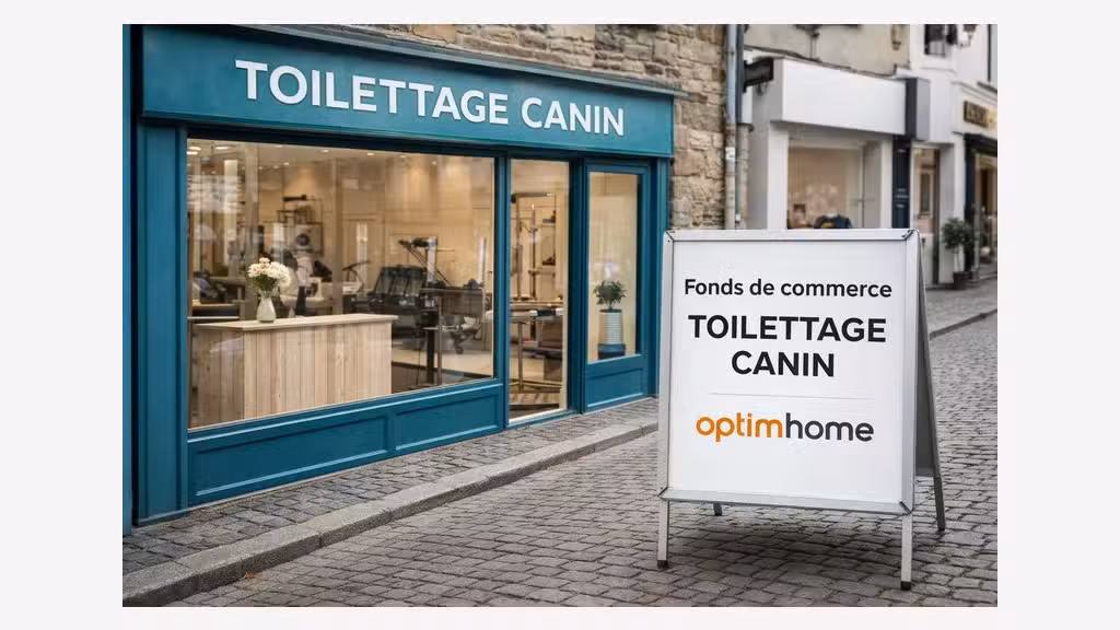 A vendre salon de toilettage à Questembert