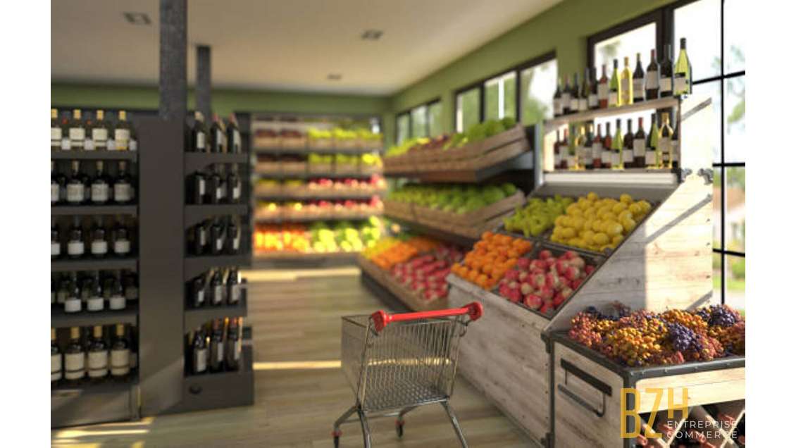 Vente boucherie supérette en centre-ville Morbihan