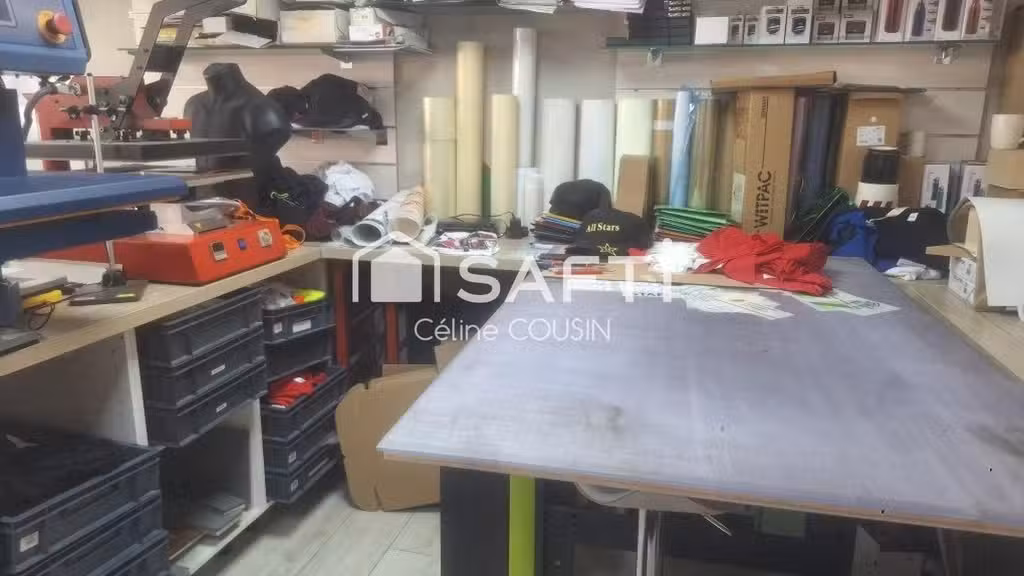 Vente FDC gravure laser flocage textile sur Etupes