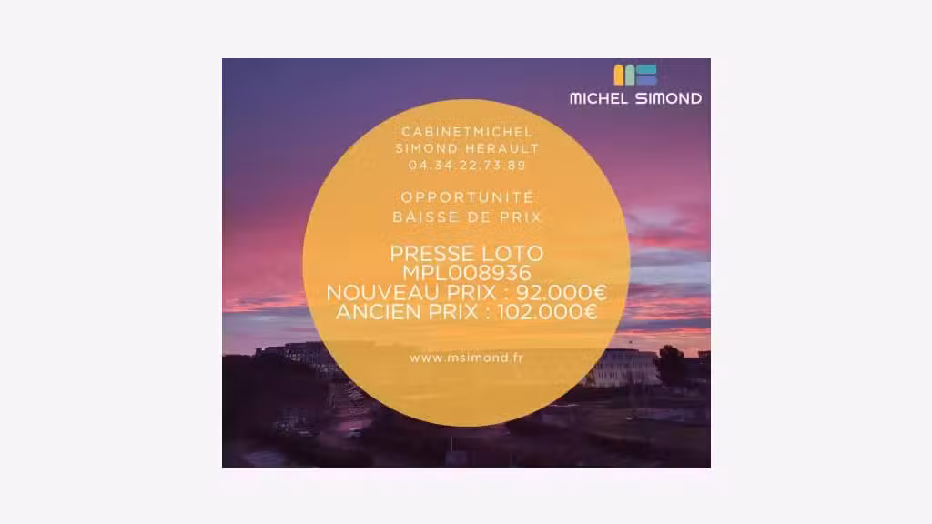 Vente FDC presse loto PMU très bien situé Hérault