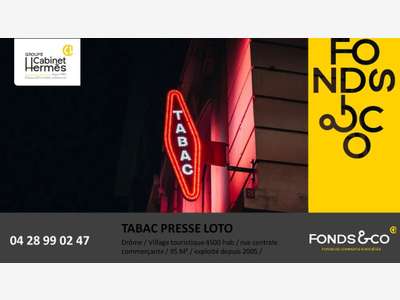 Vente FDC tabac loto presse + appart à Montélimar