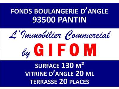 Vente Boulangerie - Pâtisserie à Pantin